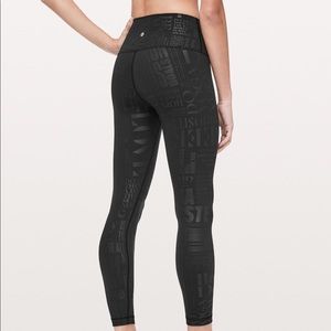 Lululemon Wunder Under 7/8 *20Y Collection
